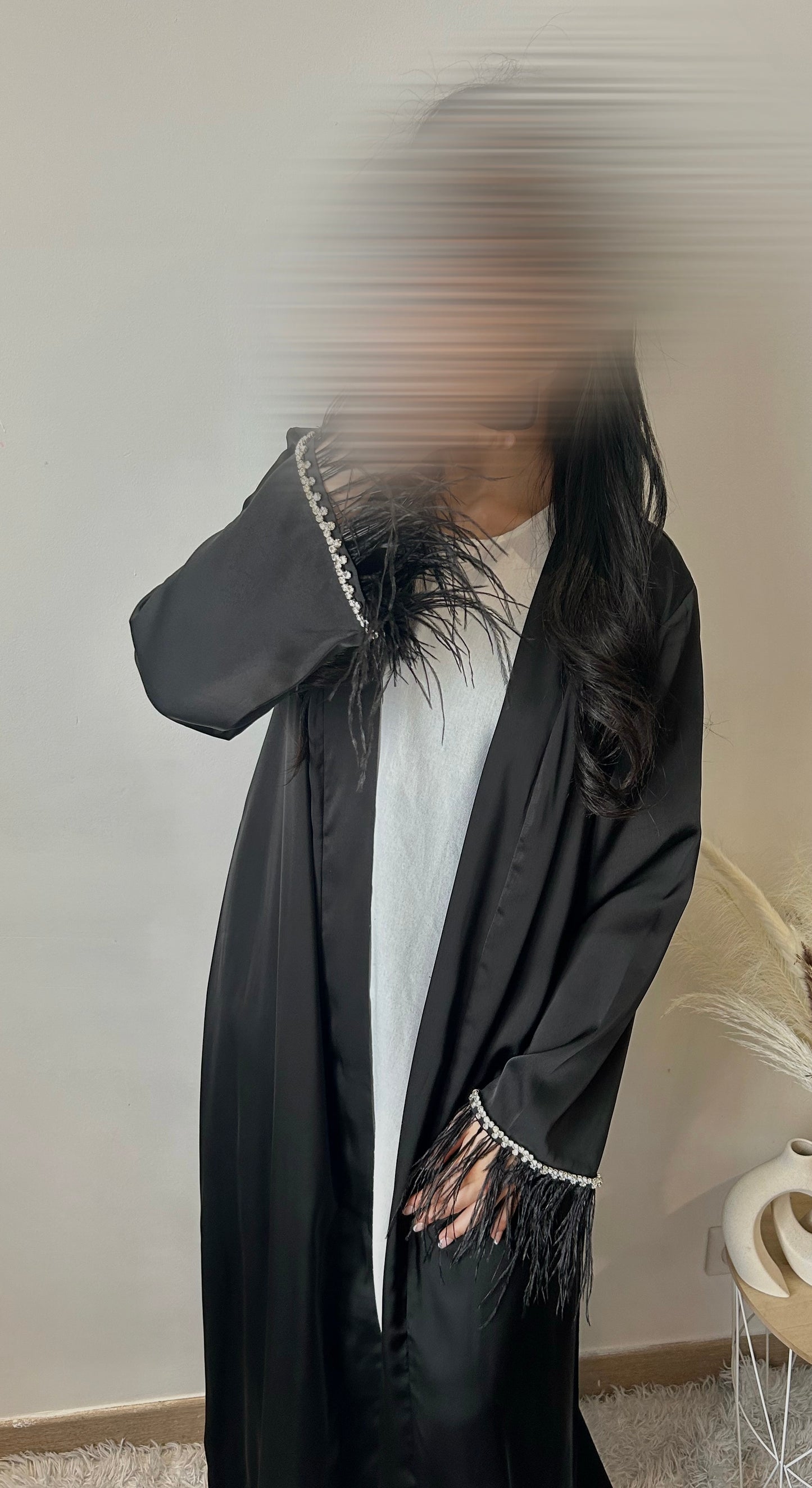 Kimono à plume