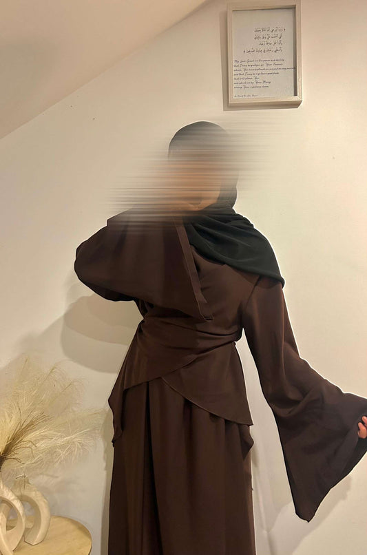 Abaya marron